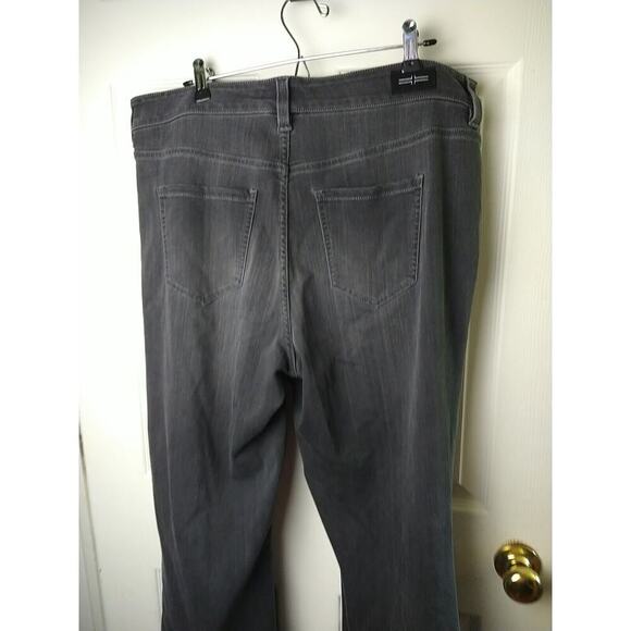 Liverpool Dark Grey Boot cut 5 Pocket Zip Button Pants. Size 18W - Picture 14 of 15